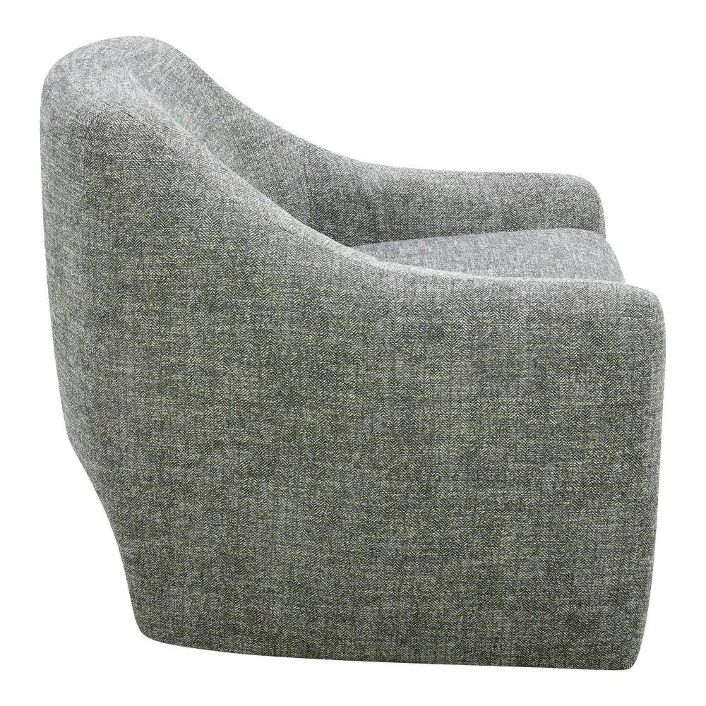 Kenzie Performance Fabric Armless Accent Chair - LOOMLAN - Moe's Home - Accent Chairs