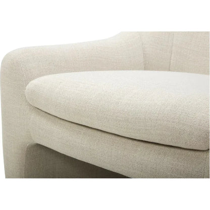 Kenzie Performance Fabric Armless Accent Chair - LOOMLAN - Moe's Home - Accent Chairs