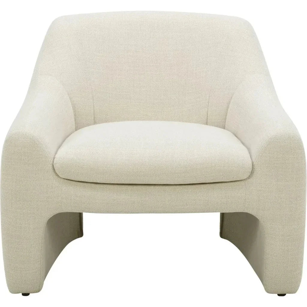 Kenzie Performance Fabric Armless Accent Chair - LOOMLAN - Moe's Home - Accent Chairs