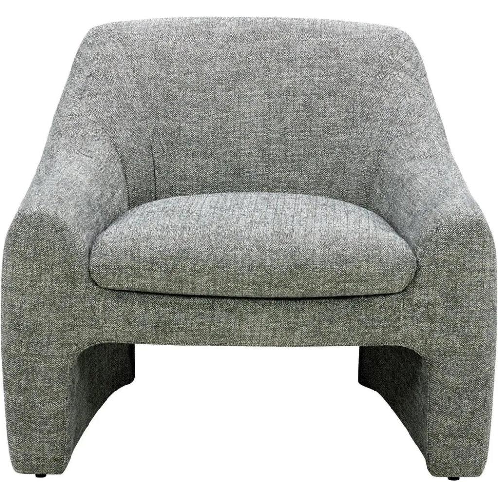 Kenzie Performance Fabric Armless Accent Chair - LOOMLAN - Moe's Home - Accent Chairs