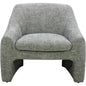 Kenzie Performance Fabric Armless Accent Chair - LOOMLAN - Moe's Home - Accent Chairs