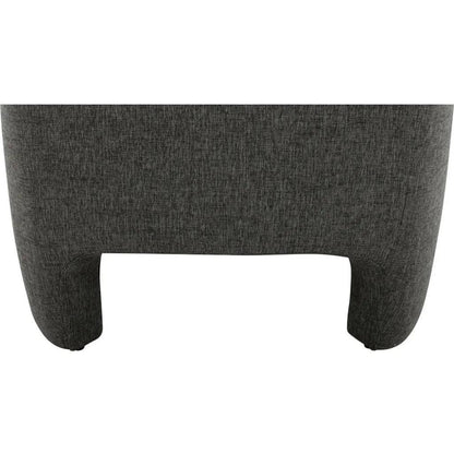 Kenzie Performance Fabric Grey Armless Accent Chair - LOOMLAN - Moe's Home - Accent Chairs