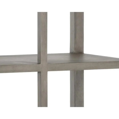Kenzie Wooden Modern Etagere-Etageres-SUNPAN-LOOMLAN
