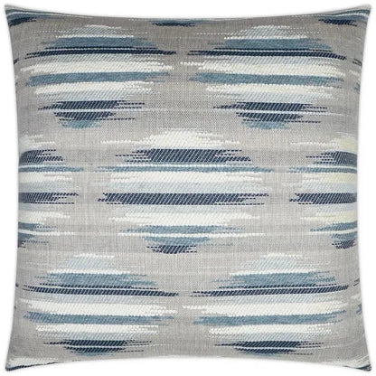 Kenzo Blue Circular Dots Blue Large Throw Pillow Insert - LOOMLAN - D.V. Kap - Throw Pillows