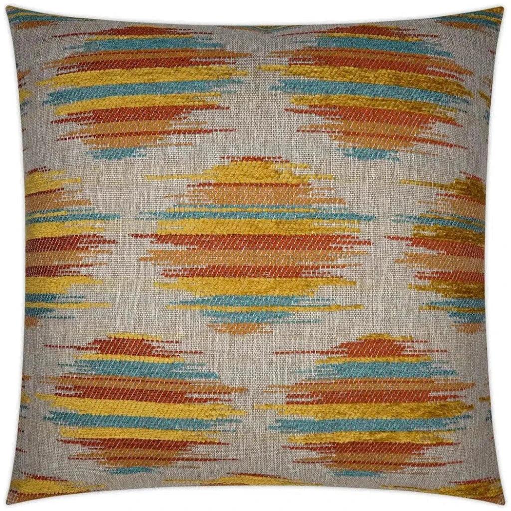 Kenzo Dots Multi Color Orange Large Throw Pillow Insert - LOOMLAN - D.V. Kap - Throw Pillows