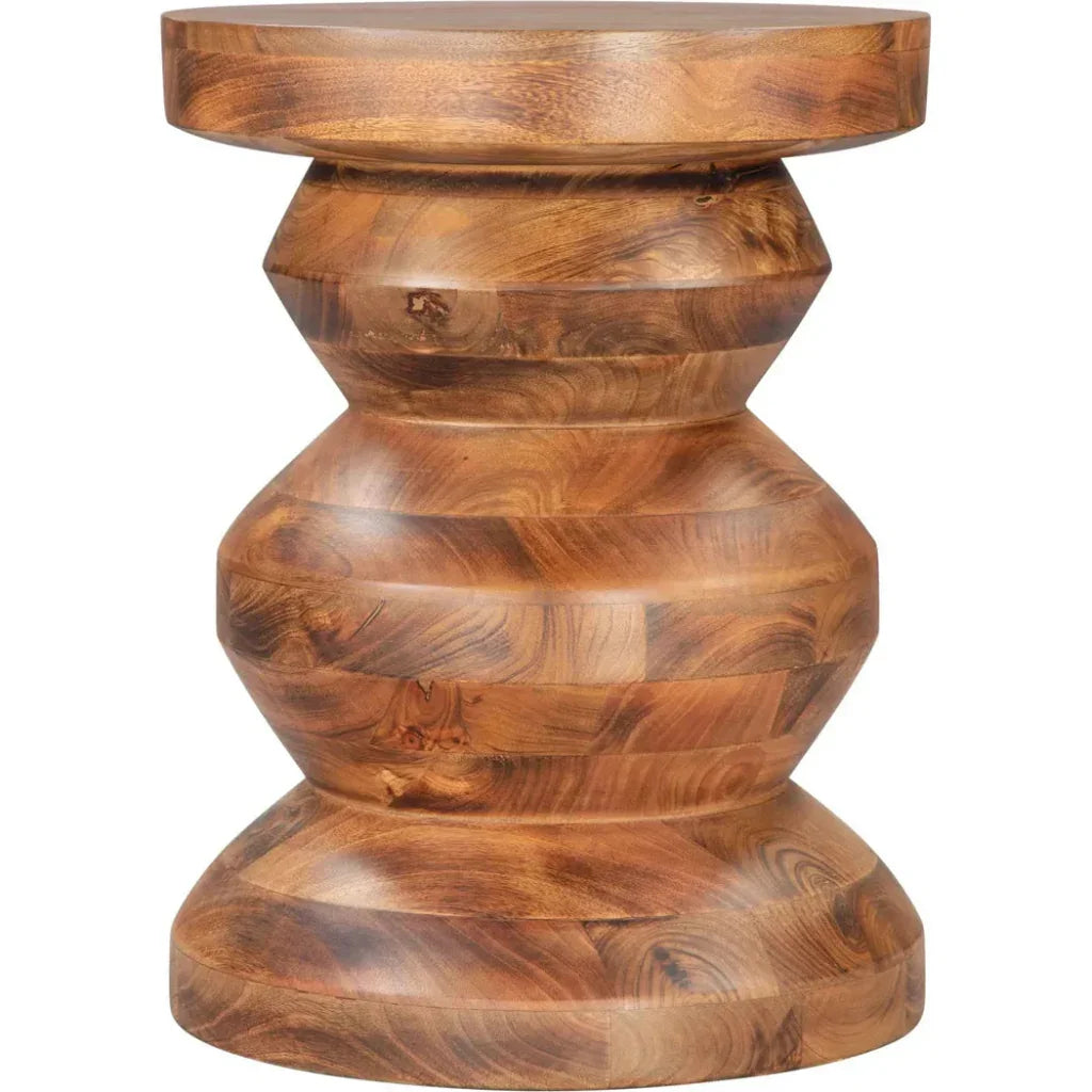 Kerala Side Table Brown - LOOMLAN - Zuo Modern - Side Tables