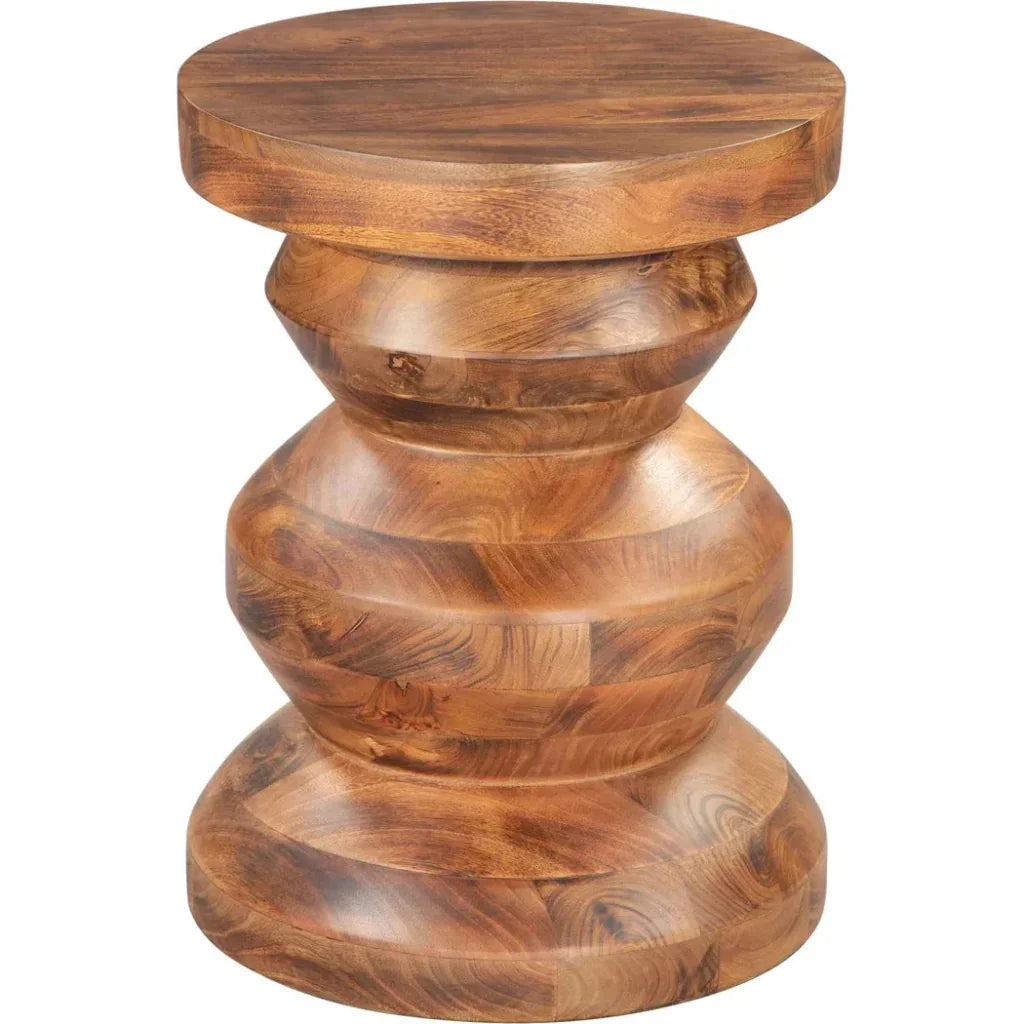 Kerala Side Table Brown - LOOMLAN - Zuo Modern - Side Tables
