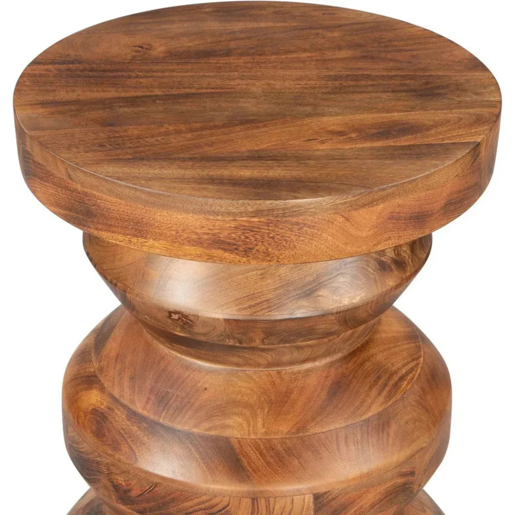 Kerala Side Table Brown - LOOMLAN - Zuo Modern - Side Tables
