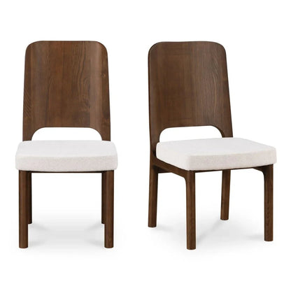 Kerr Leather Armless Dining Chair (Set Of 2) - LOOMLAN - Moe's Home - Dining Chairs