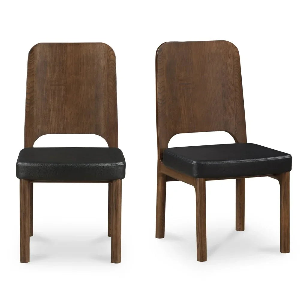 Kerr Leather Armless Dining Chair (Set Of 2) - LOOMLAN - Moe's Home - Dining Chairs
