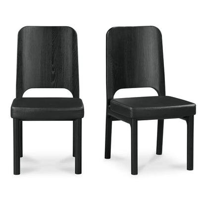 Kerr Vegan Leather Design Dining Chair (Set Of 2) - LOOMLAN - Moe's Home - Dining Chairs