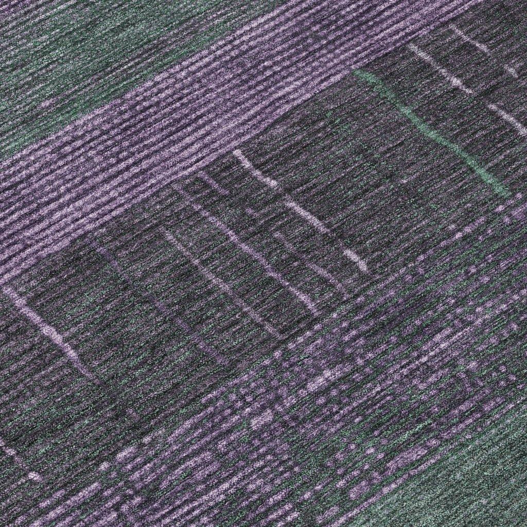 Keshira Purple Washable Indoor - Outdoor Rug - LOOMLAN - LOOMLAN Rugs - Outdoor Rugs