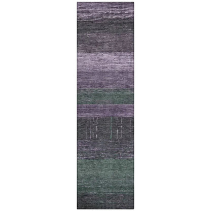 Keshira Purple Washable Indoor - Outdoor Rug - LOOMLAN - LOOMLAN Rugs - Outdoor Rugs