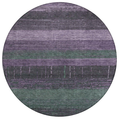 Keshira Purple Washable Indoor - Outdoor Rug - LOOMLAN - LOOMLAN Rugs - Outdoor Rugs