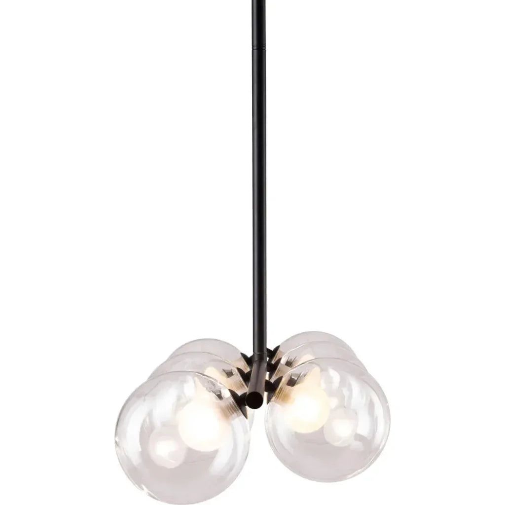 Keyoz Ceiling Lamp Black - LOOMLAN - Zuo Modern - Pendants