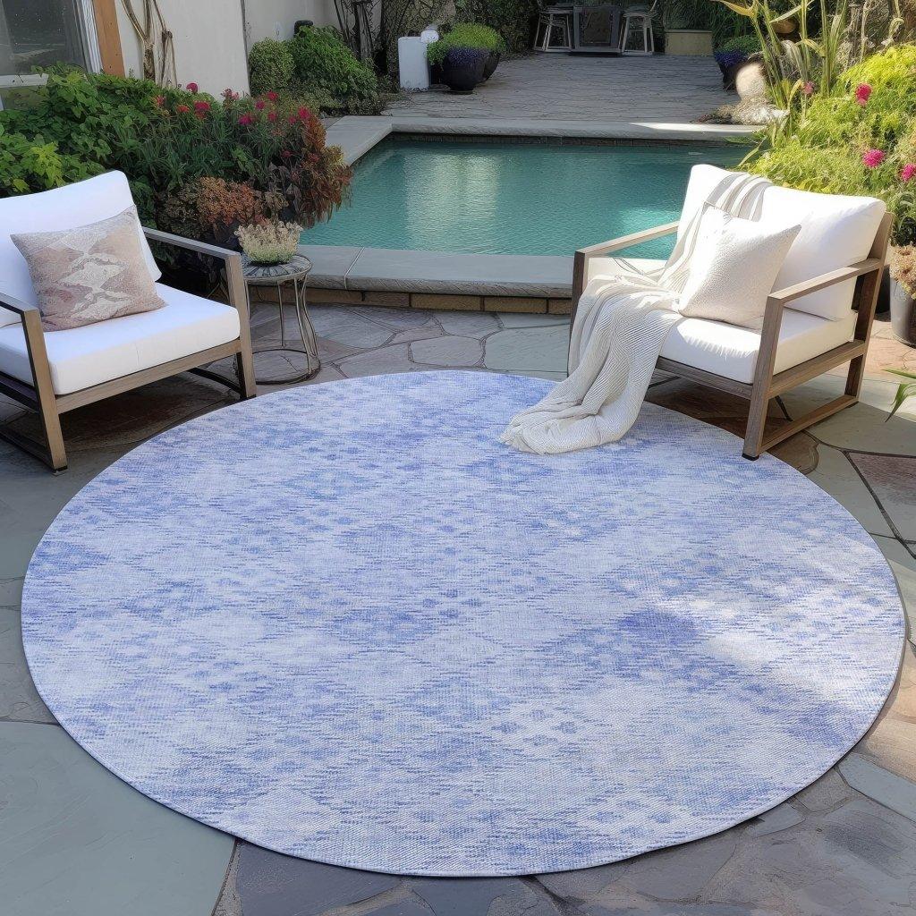 Kharma Sky Washable Indoor-Outdoor Rug-Outdoor Rugs-LOOMLAN Rugs-LOOMLAN