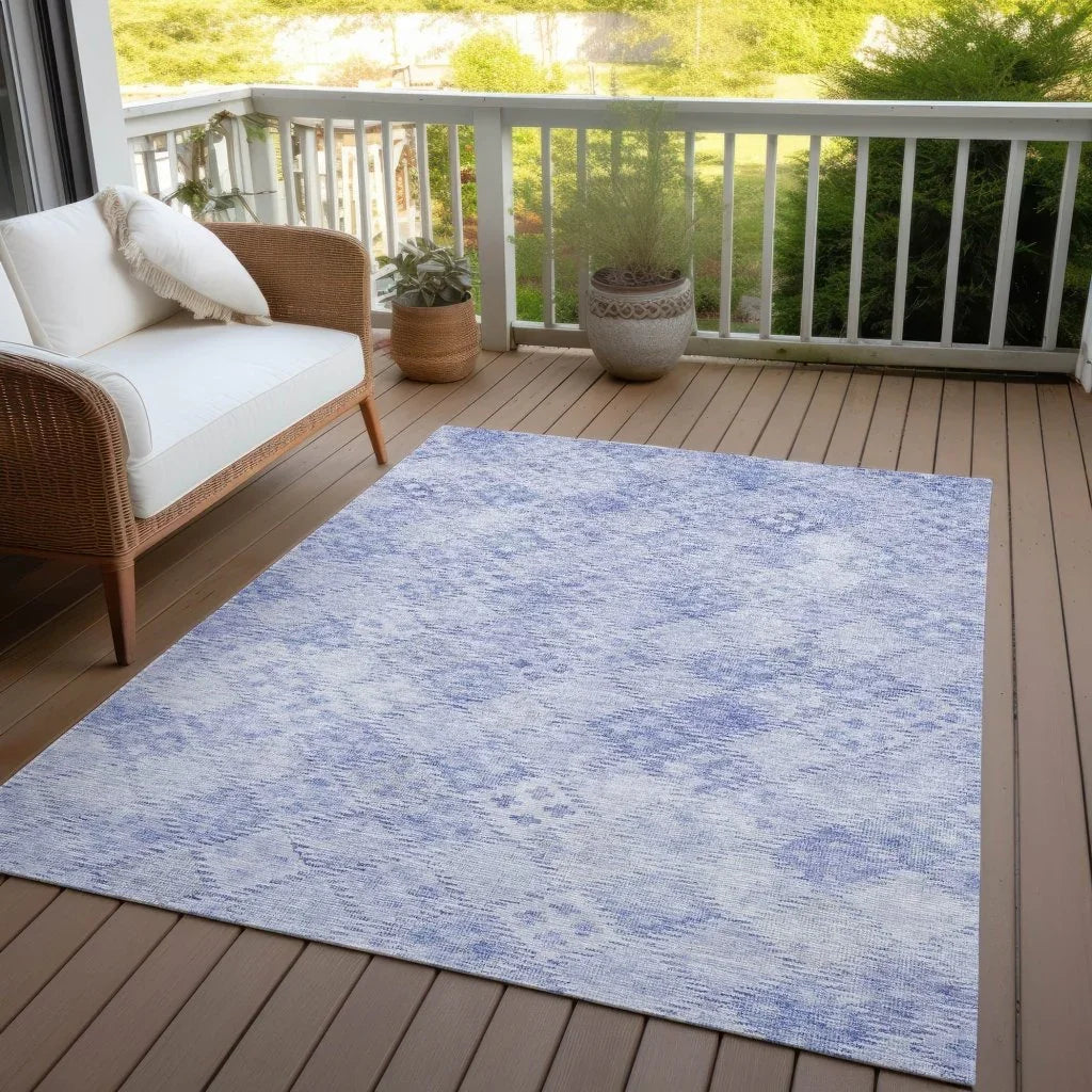 Kharma Sky Washable Indoor-Outdoor Rug-Outdoor Rugs-LOOMLAN Rugs-LOOMLAN