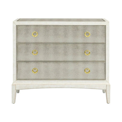 Kiara White Storage Hall Chest - LOOMLAN - Bassett Mirror - Chests