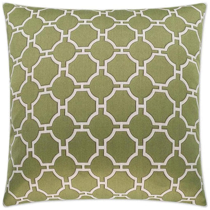 Kinder Green Throw Pillow With Insert - LOOMLAN - D.V. Kap - Throw Pillows