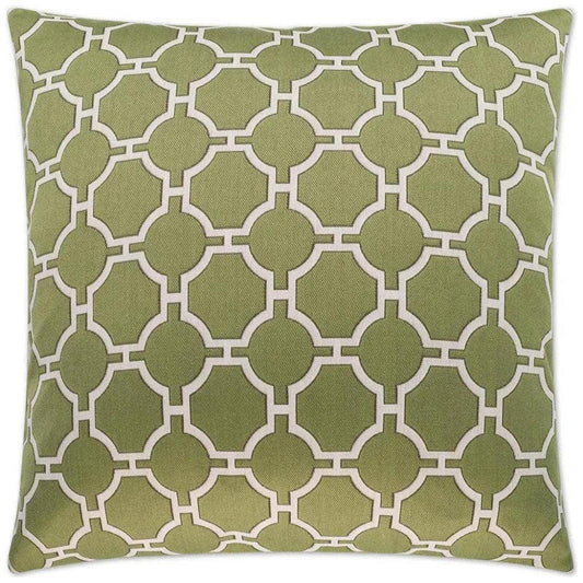 Kinder Green Throw Pillow With Insert - LOOMLAN - D.V. Kap - Throw Pillows