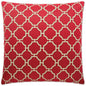 Kinder Red Throw Pillow With Insert - LOOMLAN - D.V. Kap - Throw Pillows