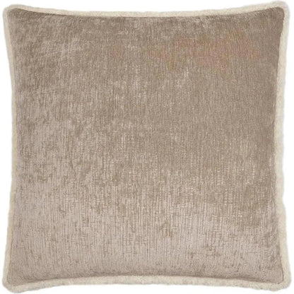 Kinney Putty Solid Tan Taupe Large Throw Pillow Insert - LOOMLAN - D.V. Kap - Throw Pillows