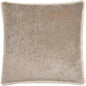 Kinney Putty Solid Tan Taupe Large Throw Pillow Insert - LOOMLAN - D.V. Kap - Throw Pillows
