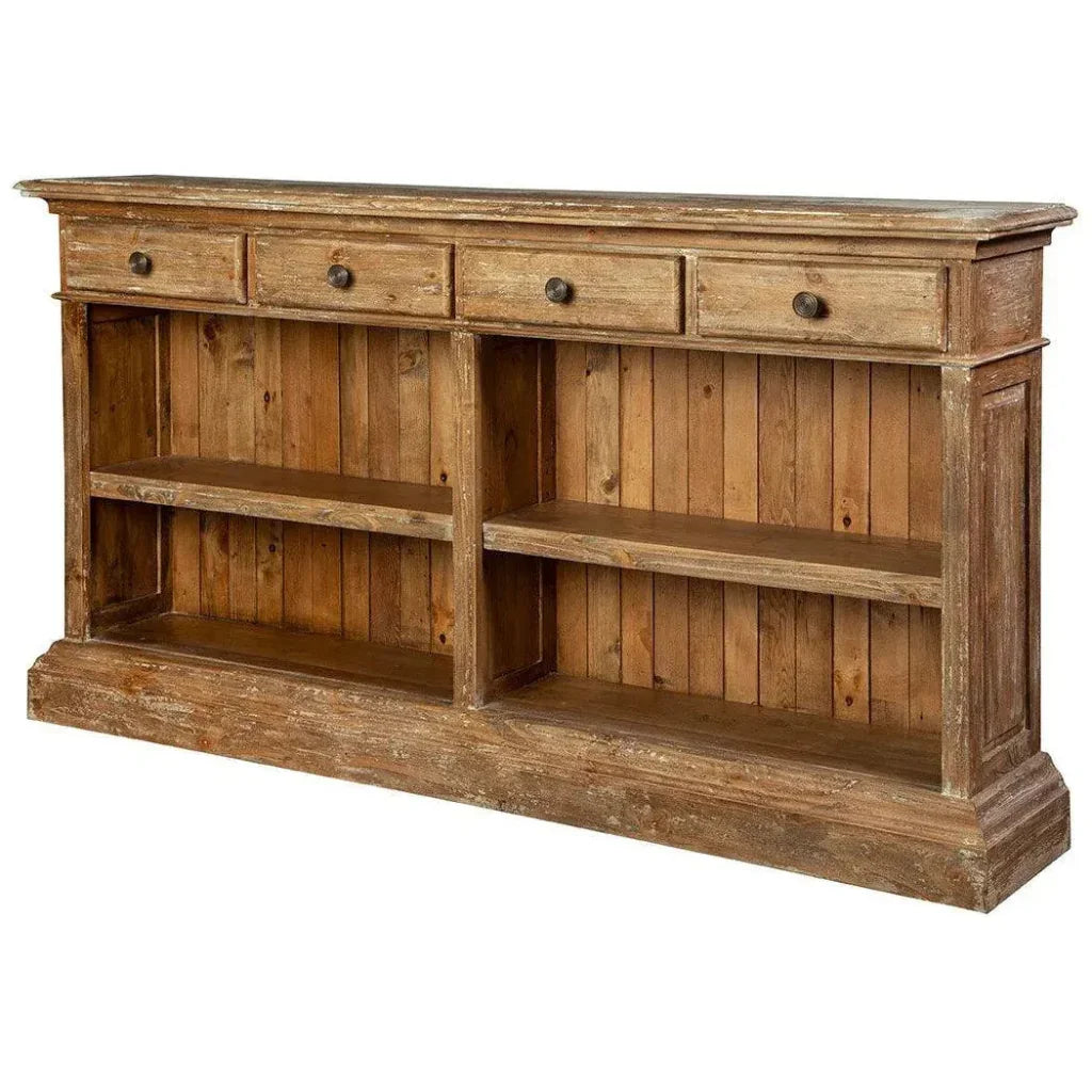 Kinsey Wooden Rectangular Console Table - LOOMLAN - Furniture Classics - Console Tables