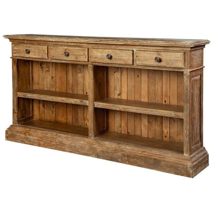 Kinsey Wooden Rectangular Console Table - LOOMLAN - Furniture Classics - Console Tables