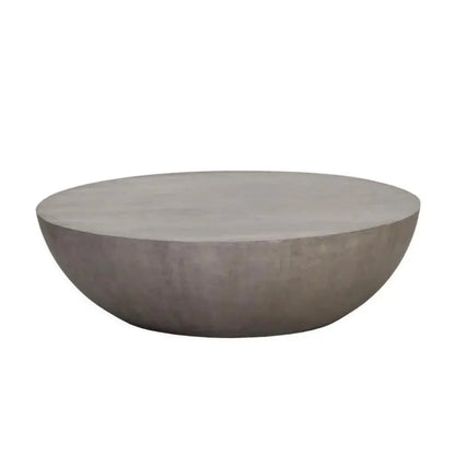 Kinsley Wooden Hand Round Coffee Table - LOOMLAN - SUNPAN - Coffee Tables