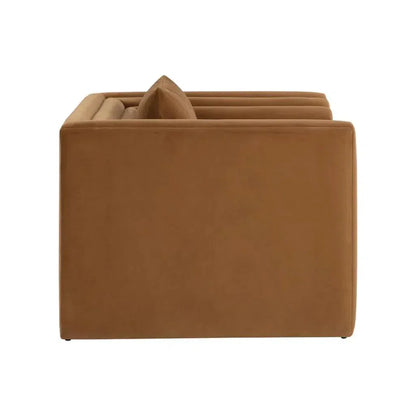 Kira Fabric Modern Styled Armchair - LOOMLAN - SUNPAN - Club Chairs