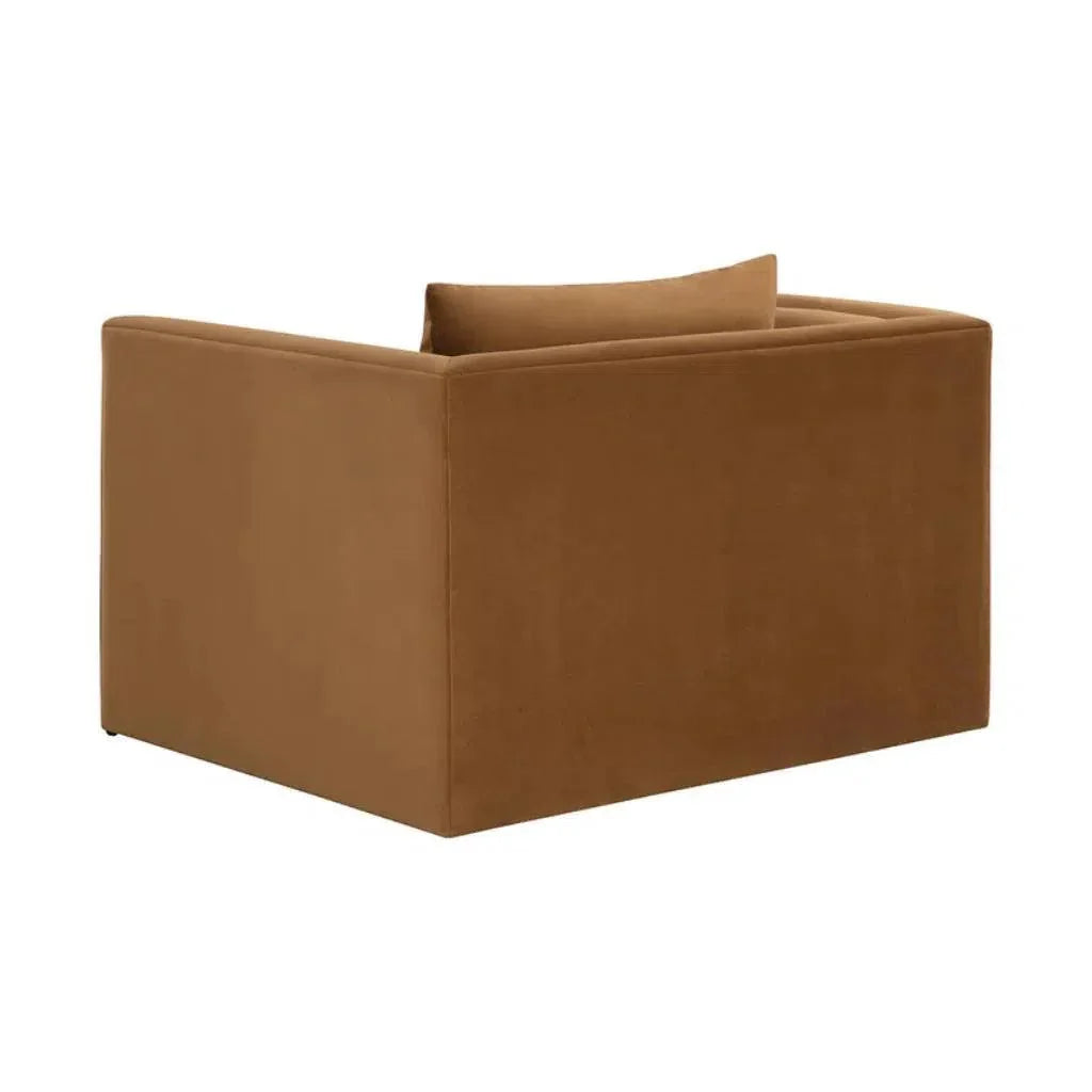 Kira Fabric Modern Styled Armchair - LOOMLAN - SUNPAN - Club Chairs