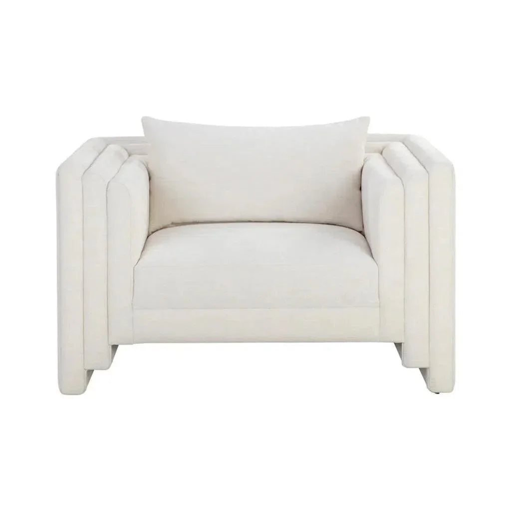 Kira Fabric Modern Styled Armchair - LOOMLAN - SUNPAN - Club Chairs