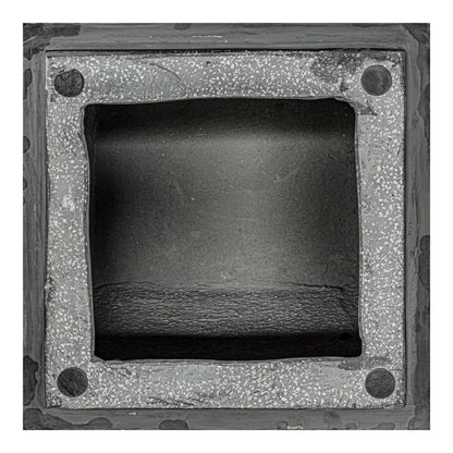 Kiri Black Marble Outdoor Side Table - LOOMLAN - Moe's Home - Outdoor Side Tables