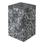 Kiri Black Marble Outdoor Side Table - LOOMLAN - Moe's Home - Outdoor Side Tables