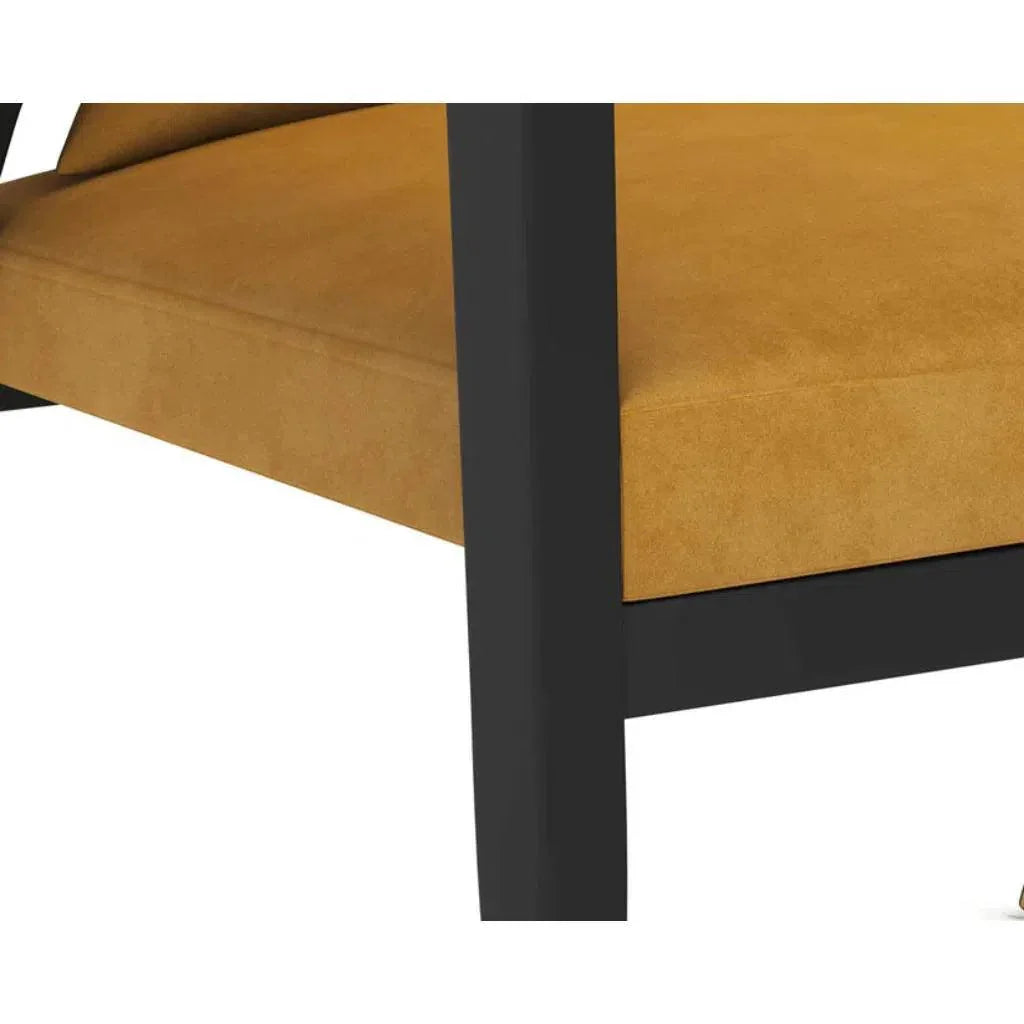 Kirsten Fabric Lounge Chair - LOOMLAN - SUNPAN - Accent Chairs