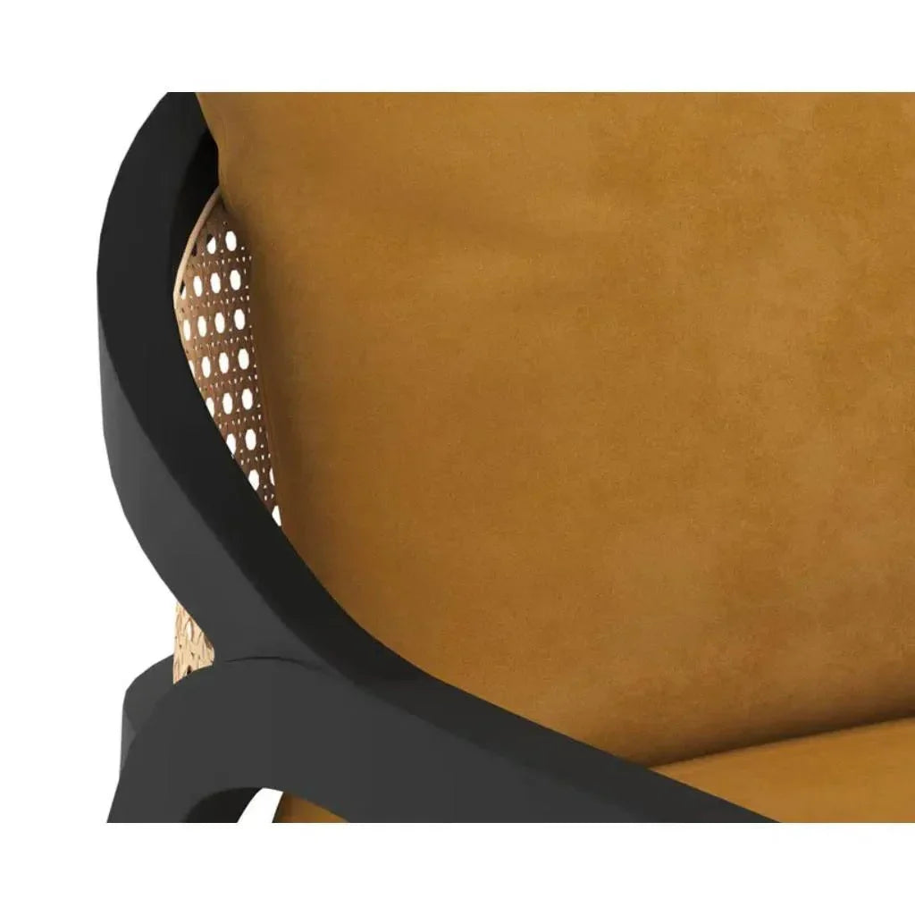 Kirsten Fabric Lounge Chair - LOOMLAN - SUNPAN - Accent Chairs