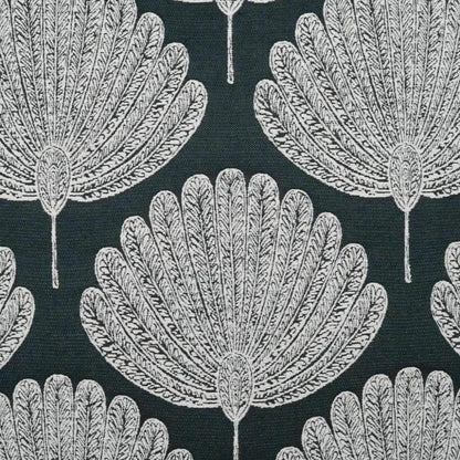 Kita Ebony Floral Black Large Throw Pillow Insert - LOOMLAN - D.V. Kap - Throw Pillows