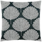 Kita Ebony Floral Black Large Throw Pillow Insert - LOOMLAN - D.V. Kap - Throw Pillows