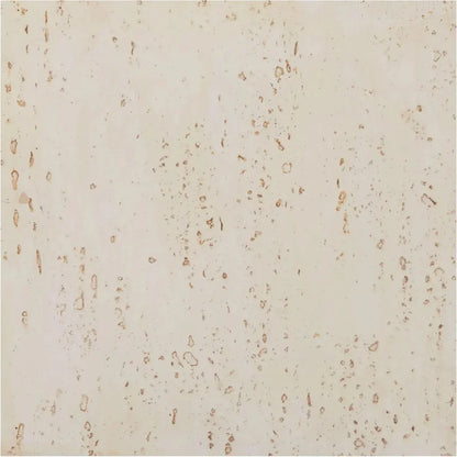 Kitara Metal Beige Square Side Table - LOOMLAN - Zuo Modern - Side Tables