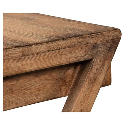 Kitchen Desk Brown-Home Office Desks-Sarreid-LOOMLAN