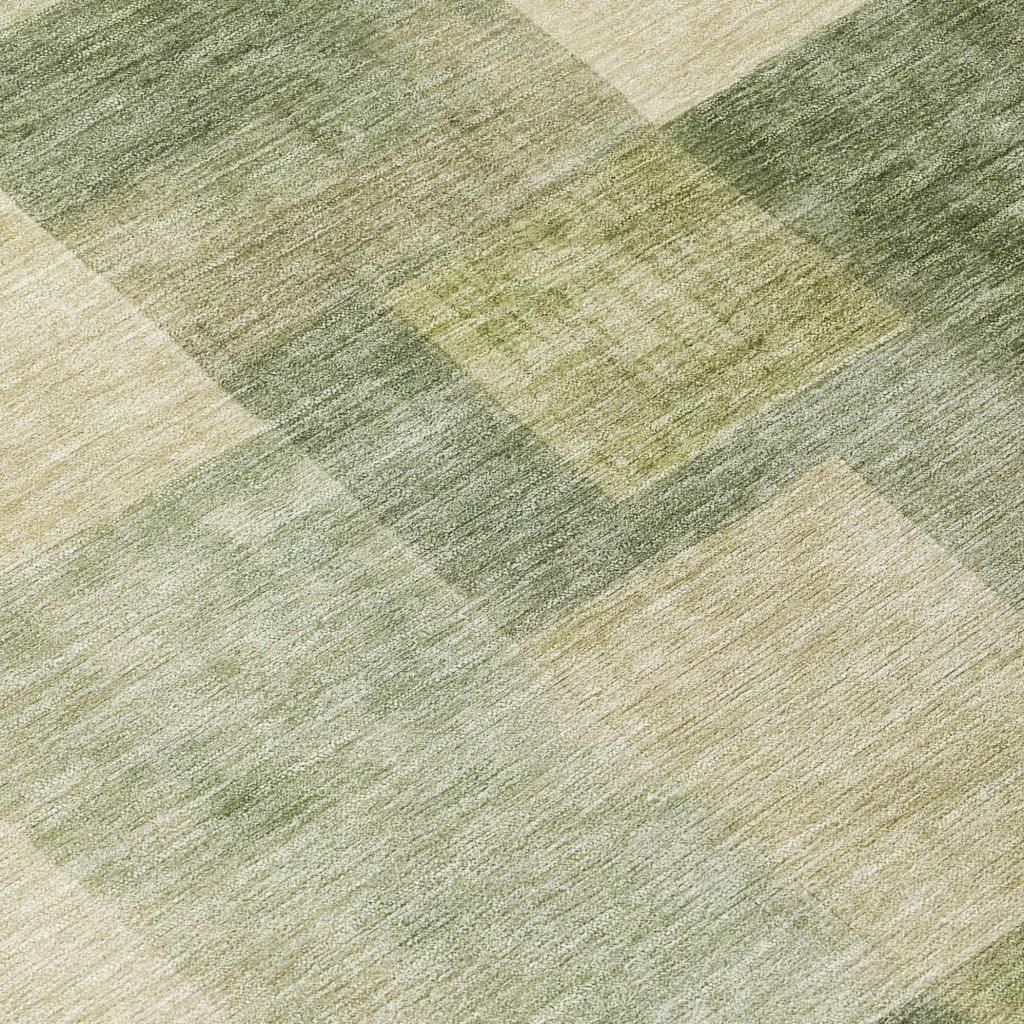 Kiva Green Washable Indoor - Outdoor Rug - LOOMLAN - LOOMLAN Rugs - Outdoor Rugs