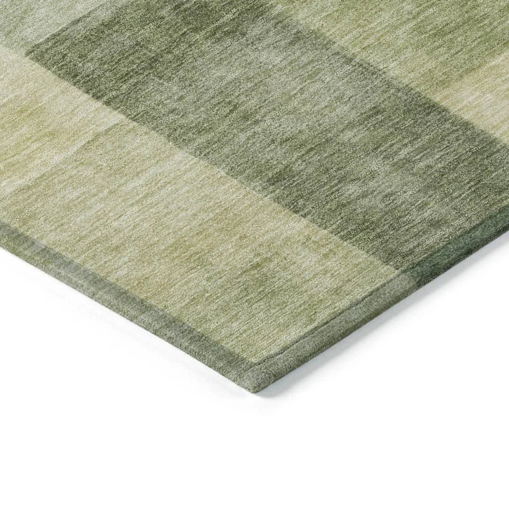 Kiva Green Washable Indoor - Outdoor Rug - LOOMLAN - LOOMLAN Rugs - Outdoor Rugs