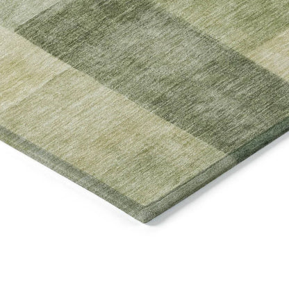 Kiva Green Washable Indoor - Outdoor Rug - LOOMLAN - LOOMLAN Rugs - Outdoor Rugs