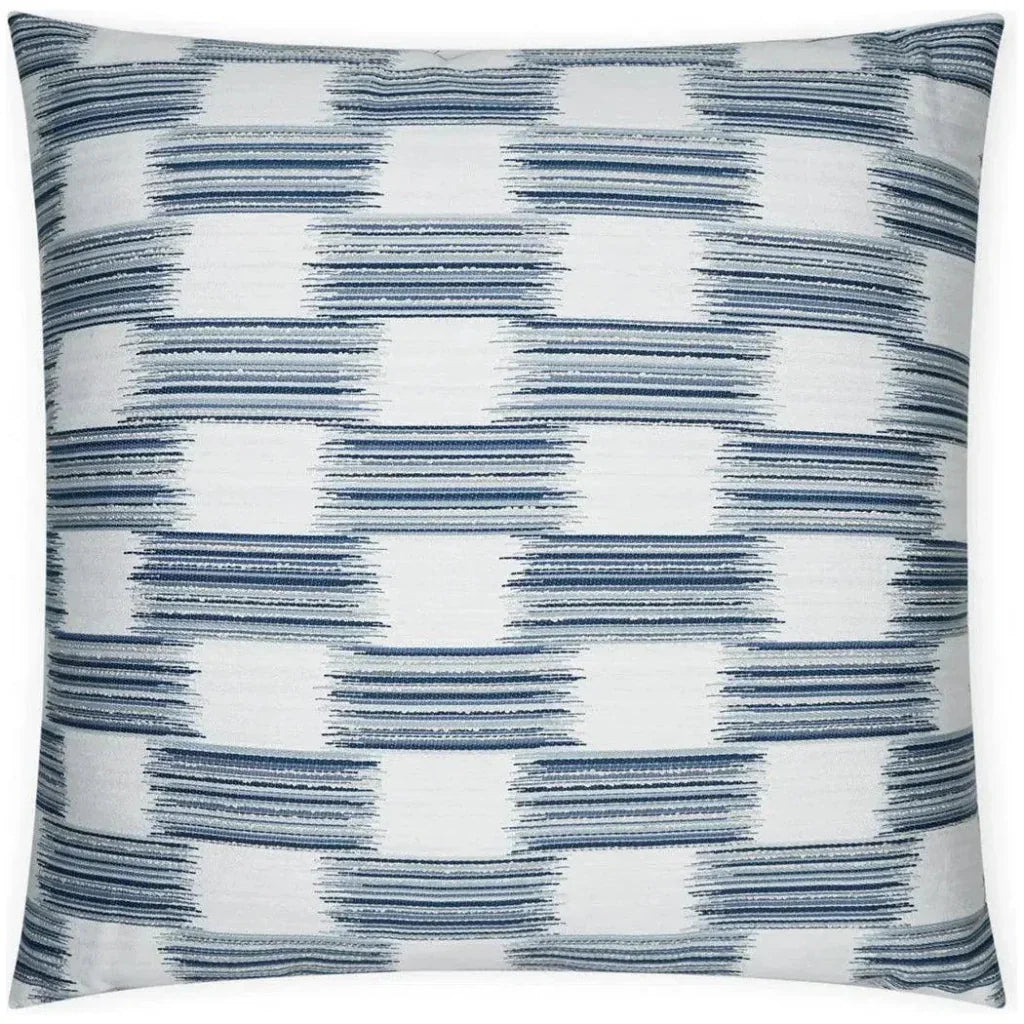 Klassik Blue Navy Slate Blue Large Throw Pillow Insert - LOOMLAN - D.V. Kap - Throw Pillows