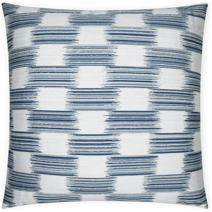 Klassik Blue Navy Slate Blue Large Throw Pillow Insert - LOOMLAN - D.V. Kap - Throw Pillows