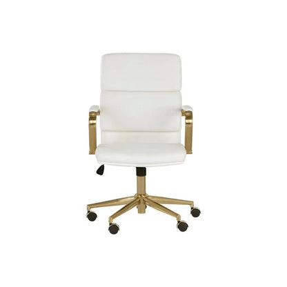 Kleo Leather Stylish Office Chair-Office Chairs-SUNPAN-LOOMLAN