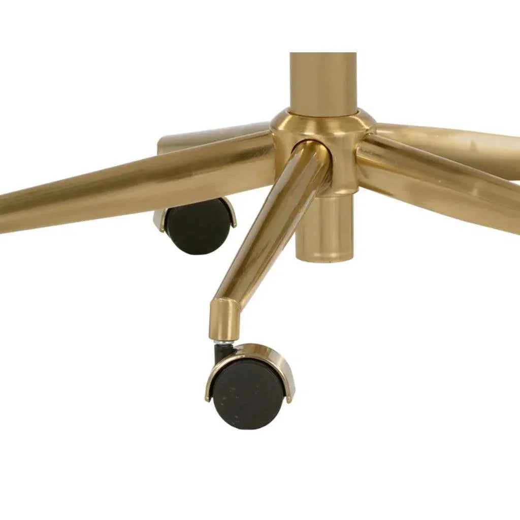 Kleo Leather Stylish Office Chair-Office Chairs-SUNPAN-LOOMLAN