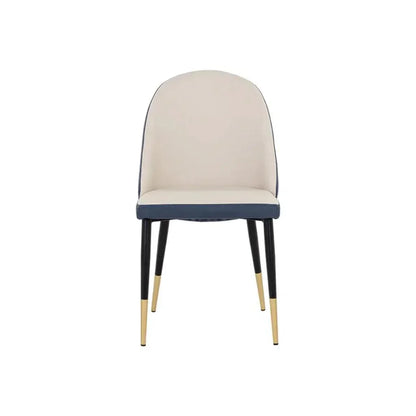 Kline Leather Armless Dining Chair - LOOMLAN - SUNPAN - Dining Chairs