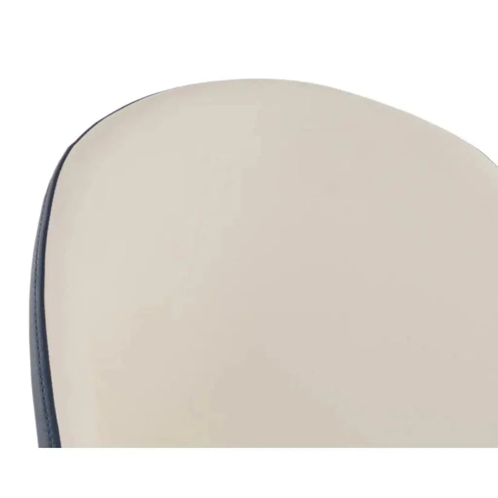 Kline Leather Armless Dining Chair - LOOMLAN - SUNPAN - Dining Chairs